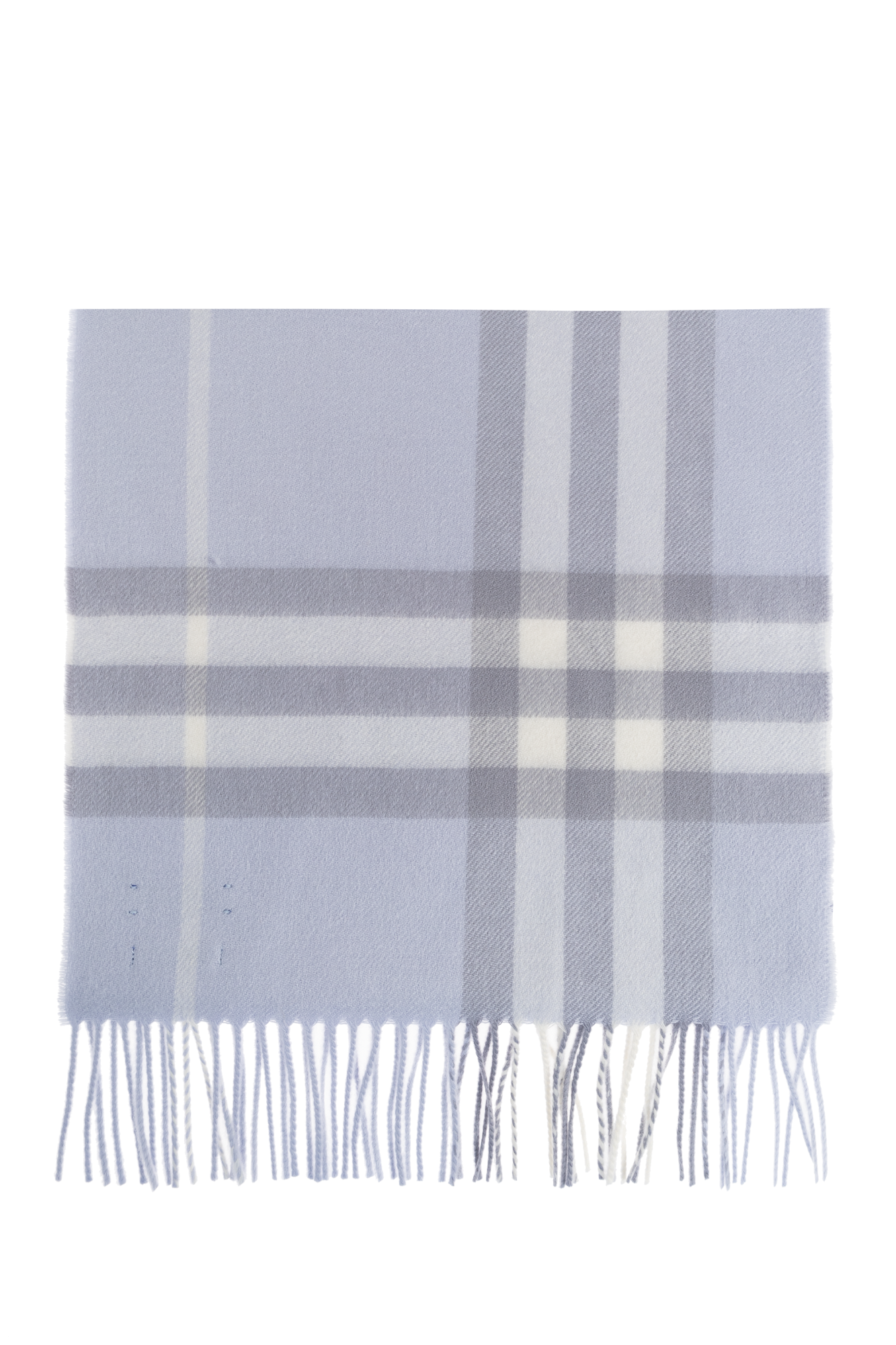 マフラー・ストール Burberry FW25 Embroidered cashmere scarf (8099690 C1427) バーバリー BURBERRY マフラー CHILDREN LOGO VINTAGE CHECK